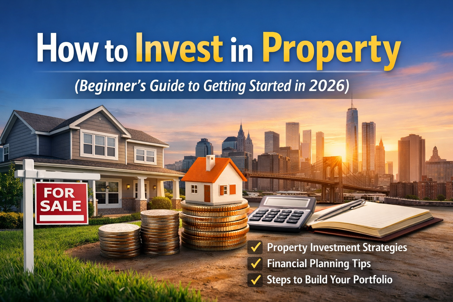 How to Invest in Property (Beginner’s Guide to Getting Started in 2026)